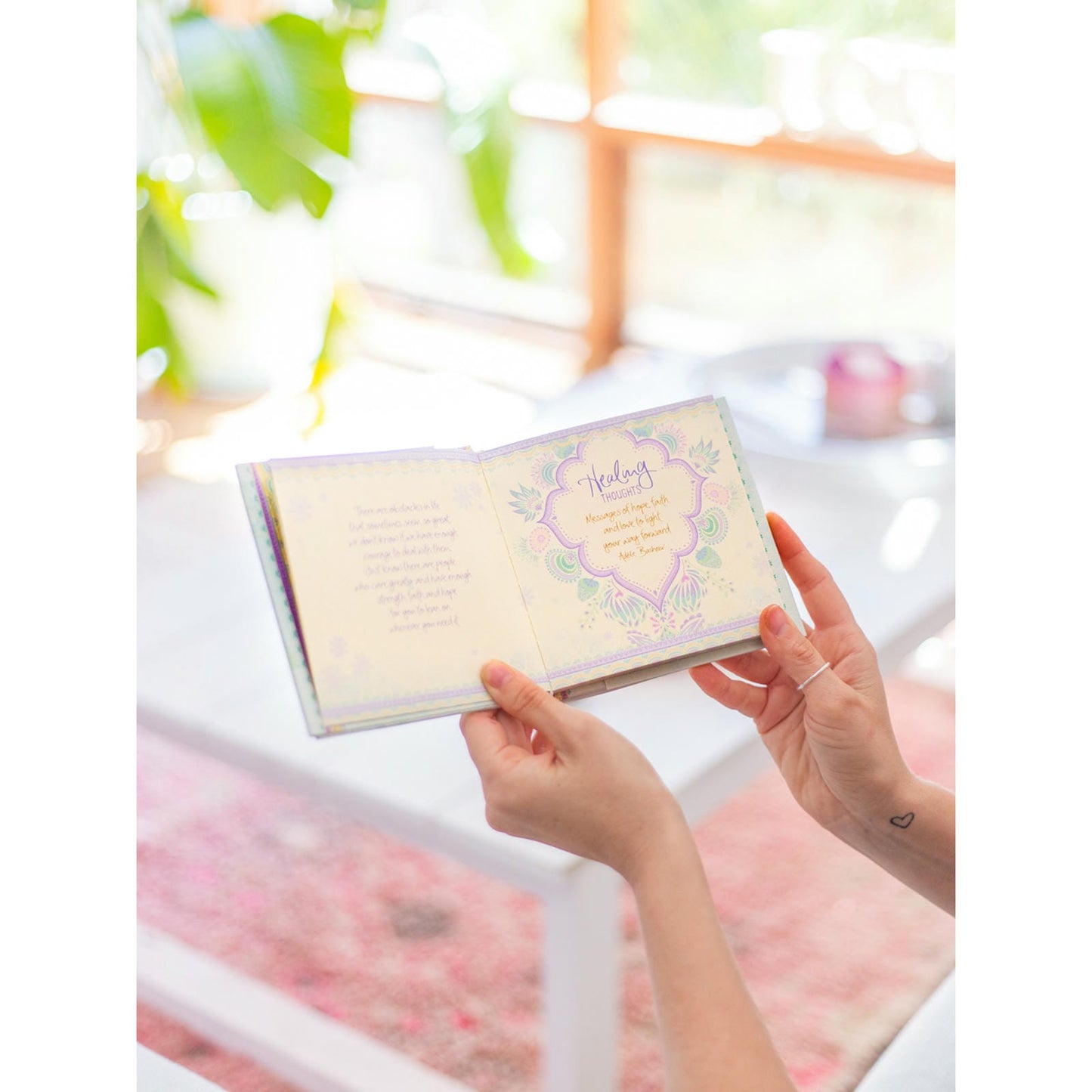 Healing Thoughts Quote Book