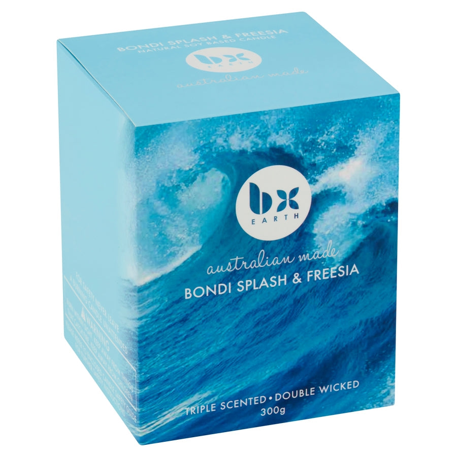 BX Earth Candle - Bondi Splash & Freesia 300g image 2