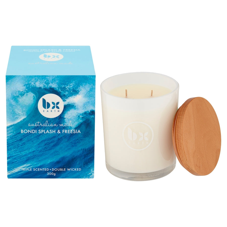 BX Earth Candle - Bondi Splash & Freesia 300g