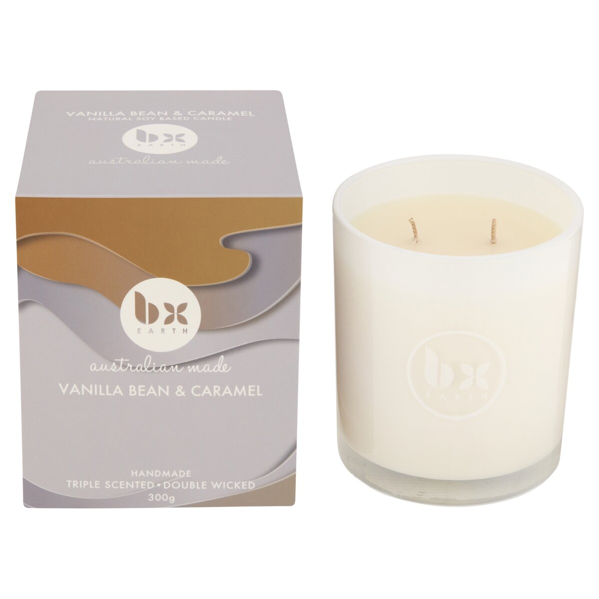 BX Earth Candle - Vanilla Bean & Caramel 300g