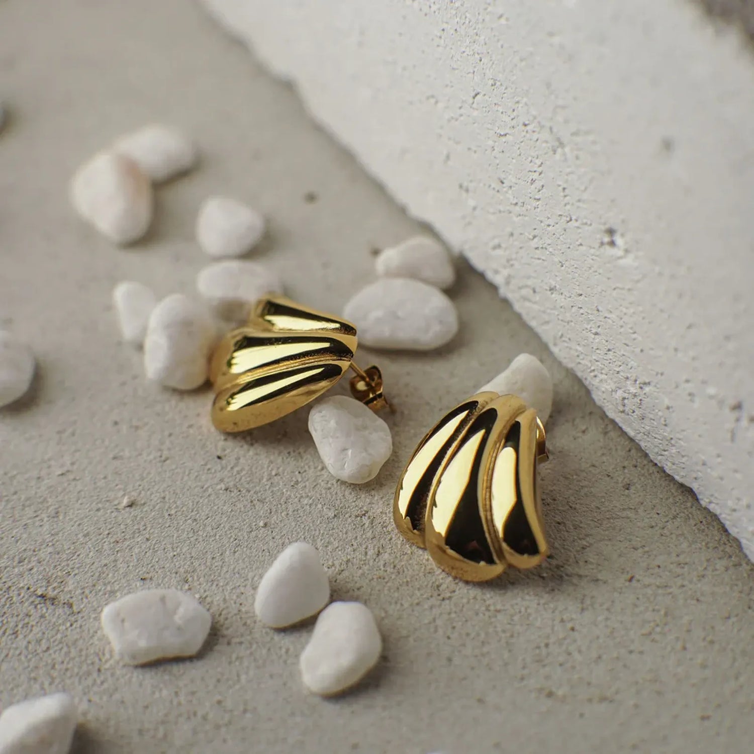 Kalina Gold Studs
