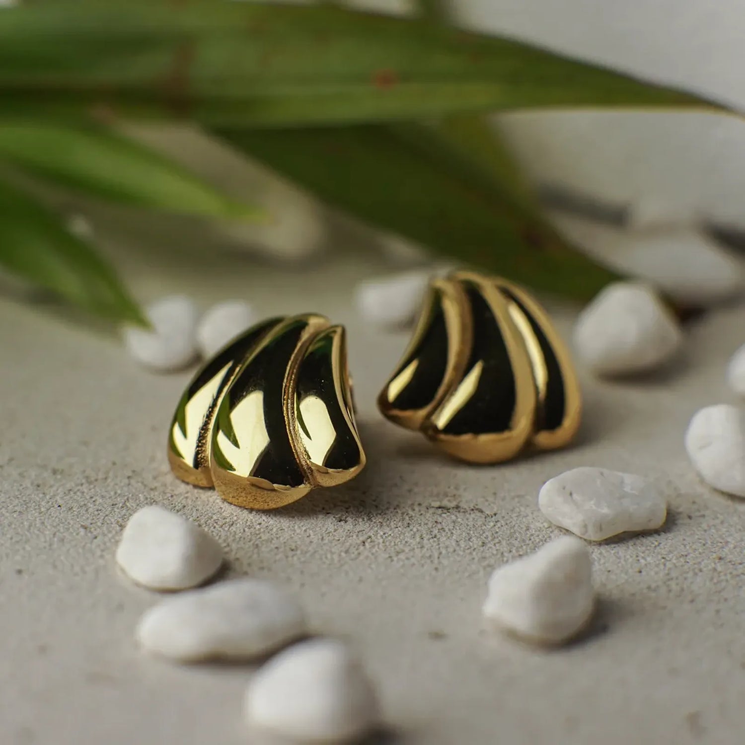 Kalina Gold Studs
