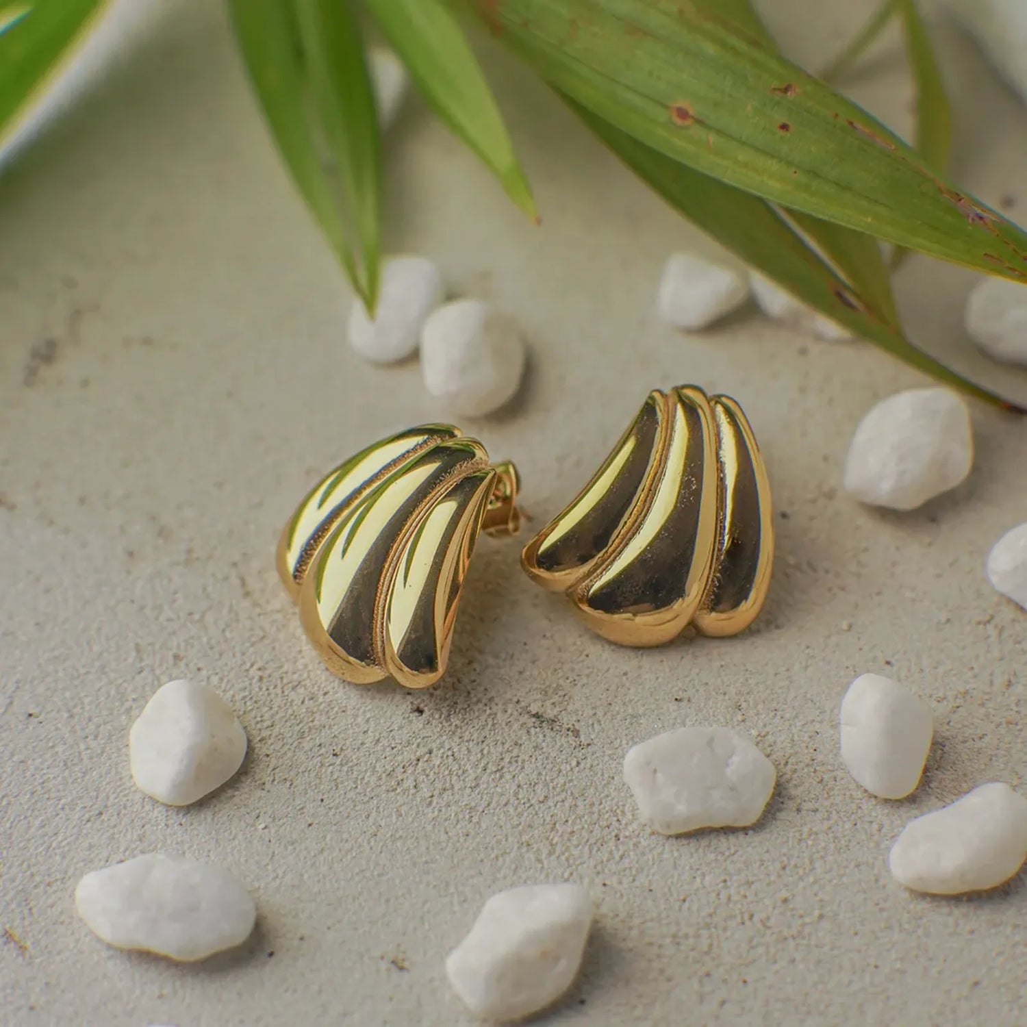 Kalina Gold Studs