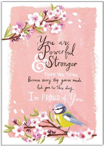 Proud of You Card