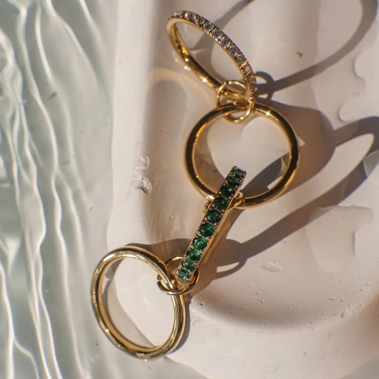 Ariella Layered Gold Rings
