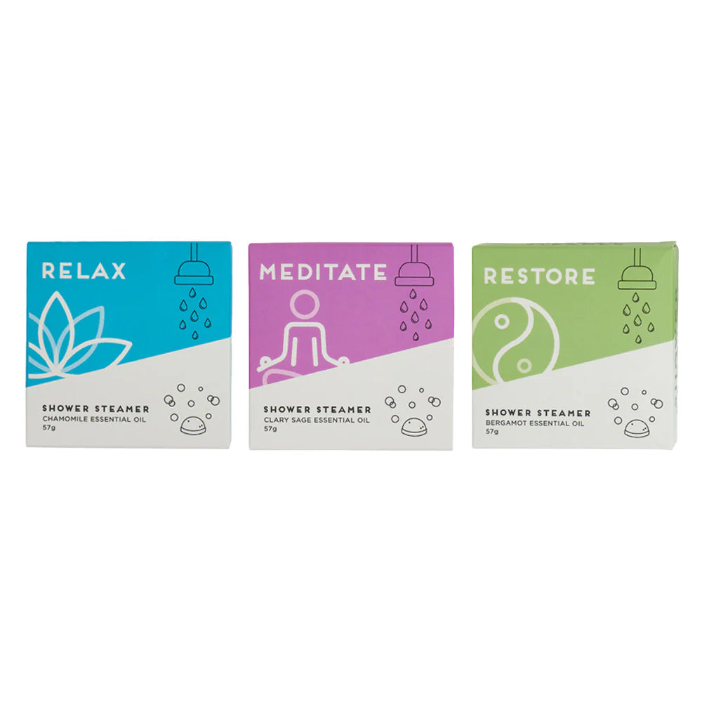 Shower Steamers Relax, Restore, Meditate