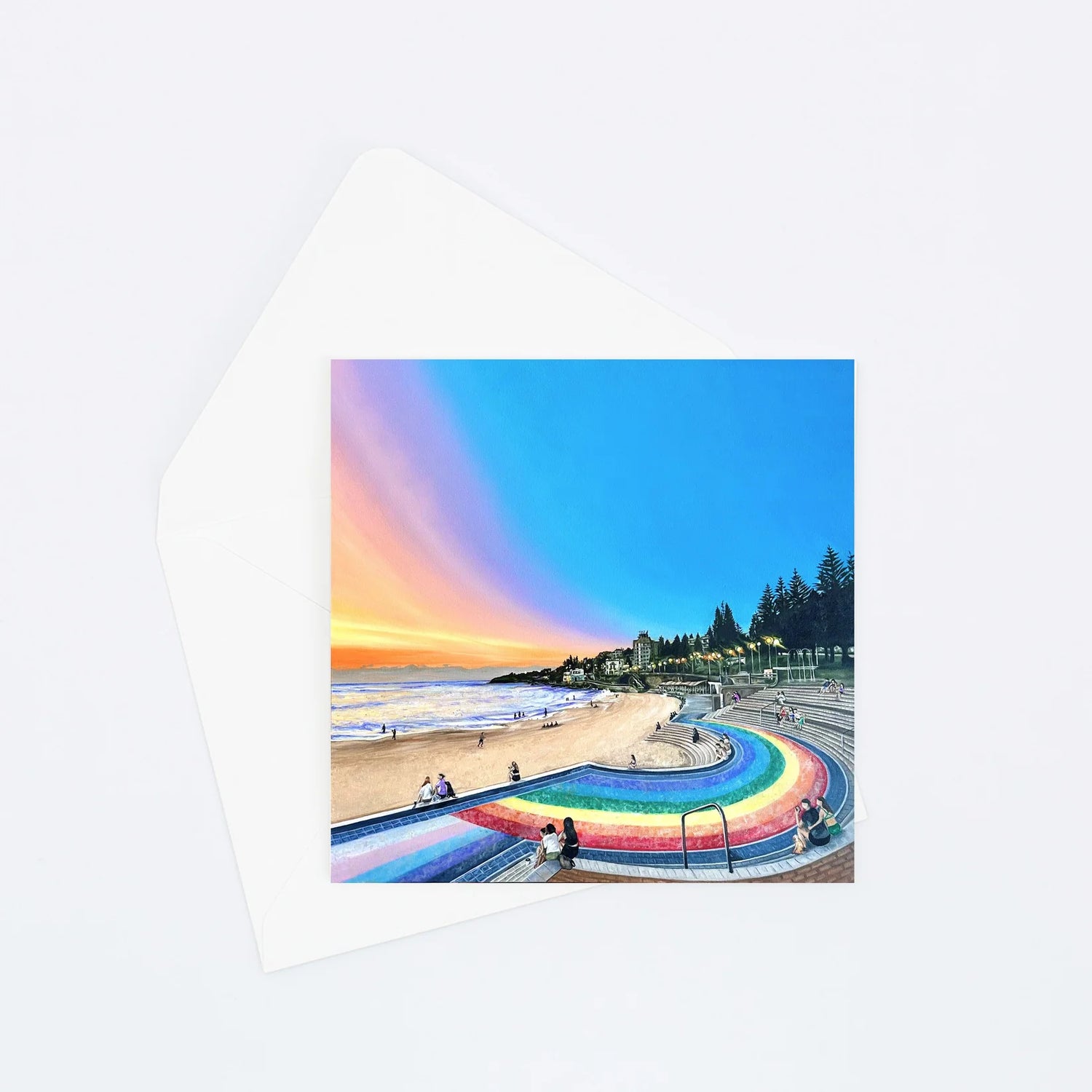 Colours of Coogee Card - Clare Tradgett