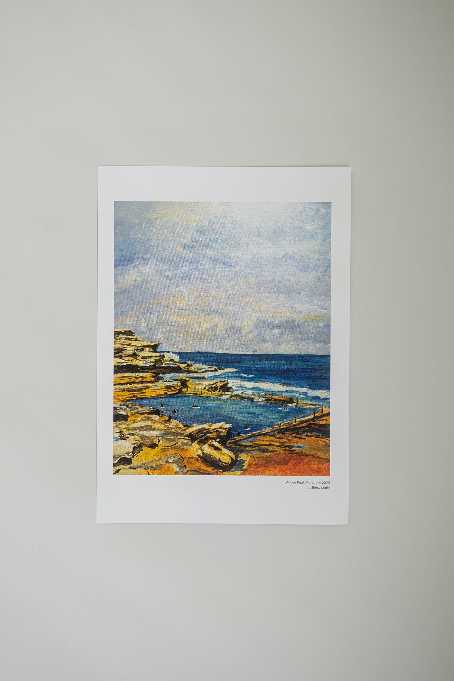 Betsy Marks Print Mahon Pool Maroubra