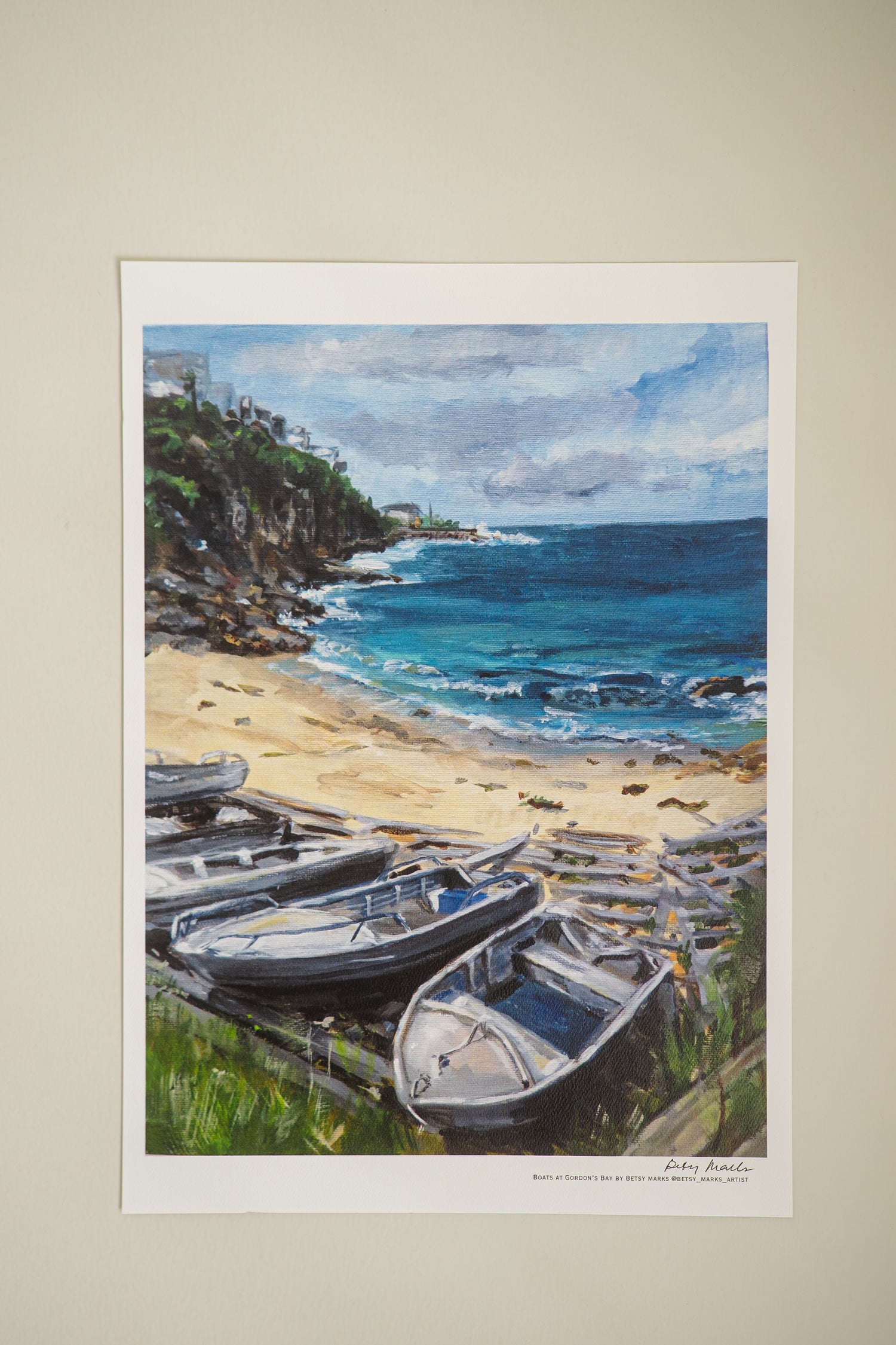 Betsy Marks Print Gordans Bay