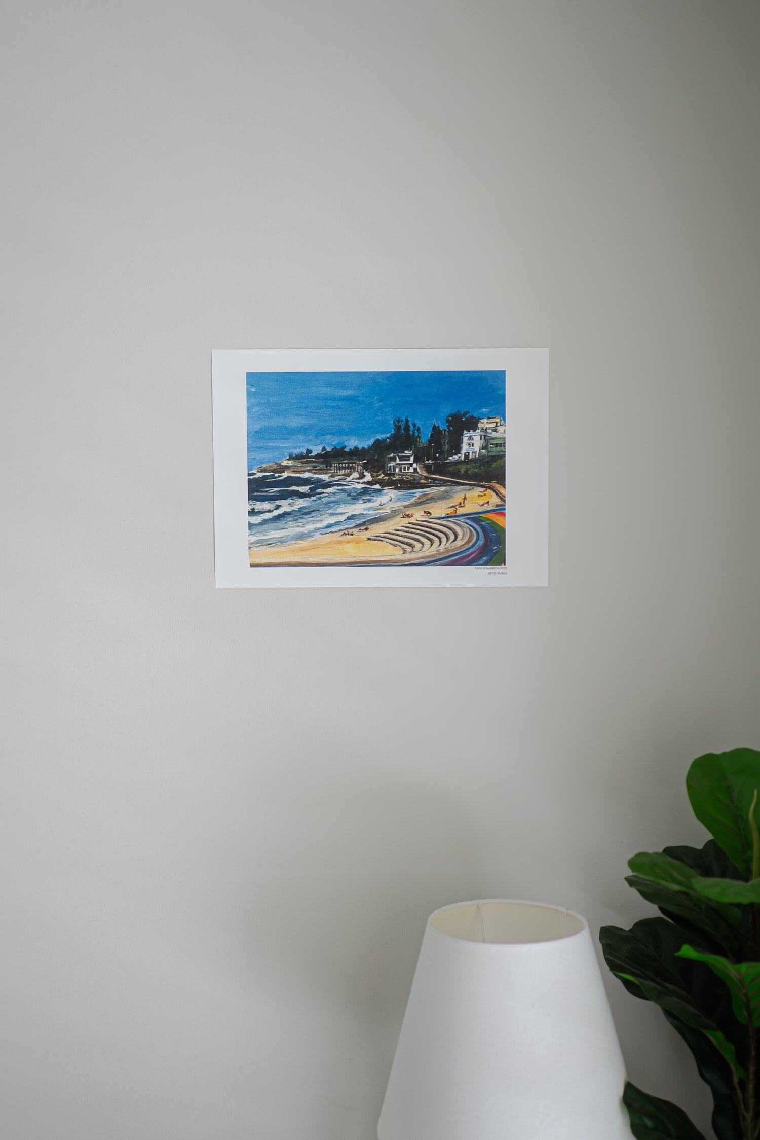 Betsy Marks Print Coogee Rainbow