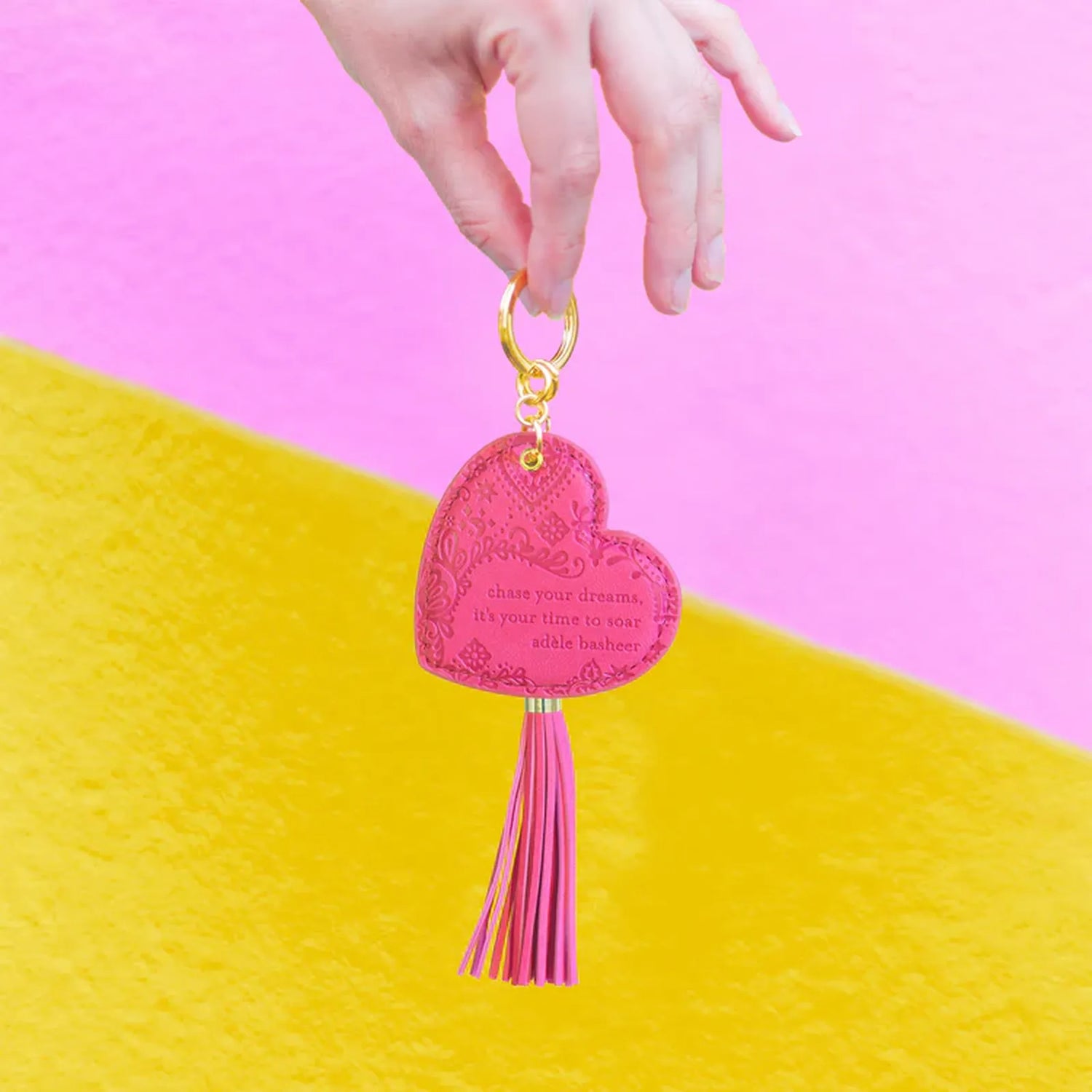 Luxe Key Chain Persian Pink