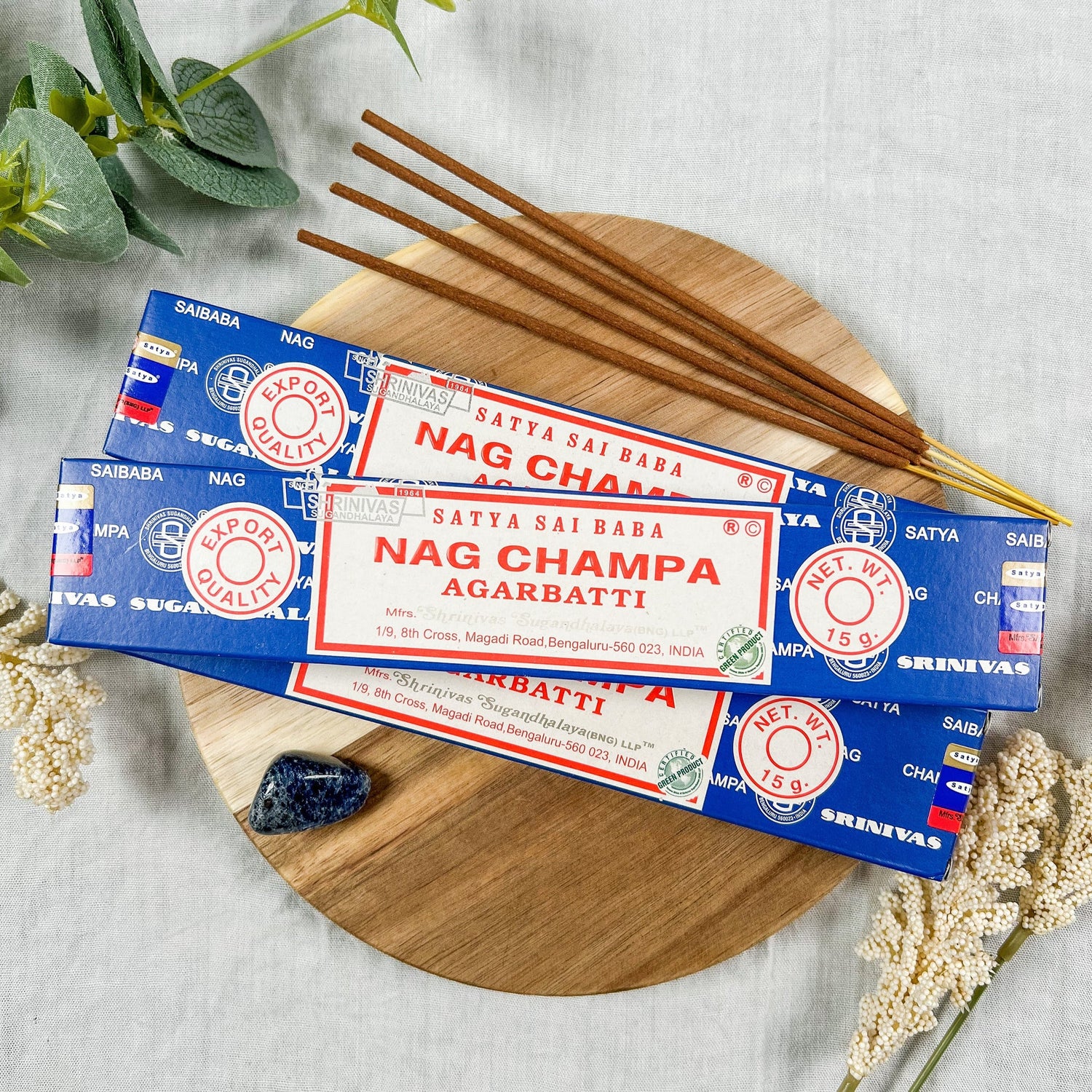Nag Champa Incense Sticks 15g Satya Sai Baba