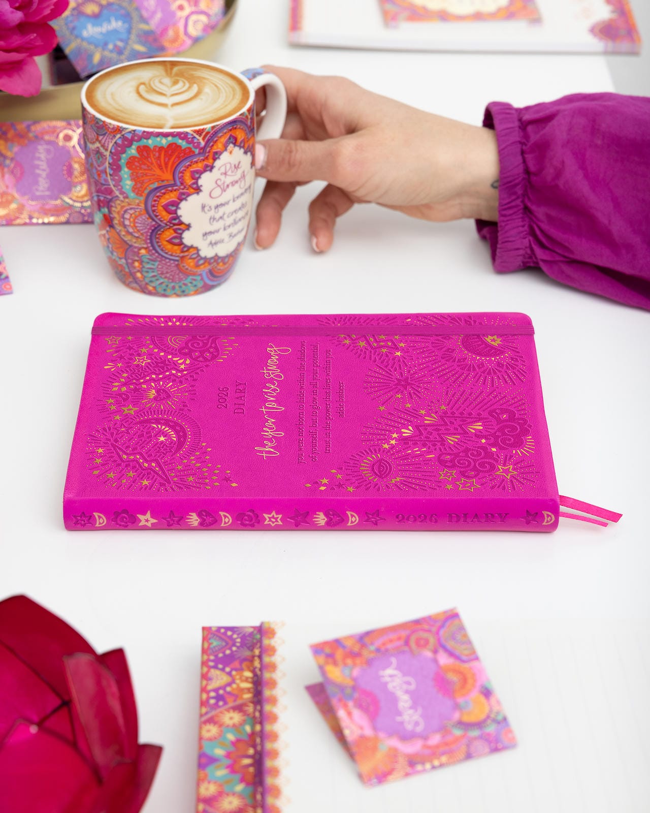2026 Diary The year to rise strong - Positively Pink