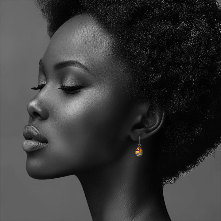 Judy Napangardi Watson - Mina Mina Dreaming Earrings Hook Small Drop