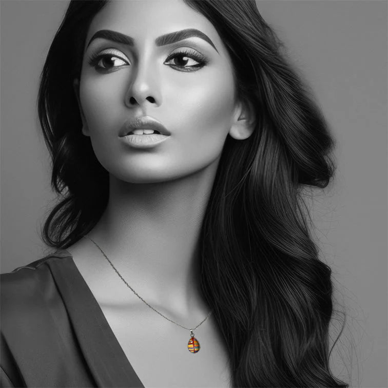 Judy Napangardi Watson - Mina Mina Dreaming Necklace Pendant Small Drop