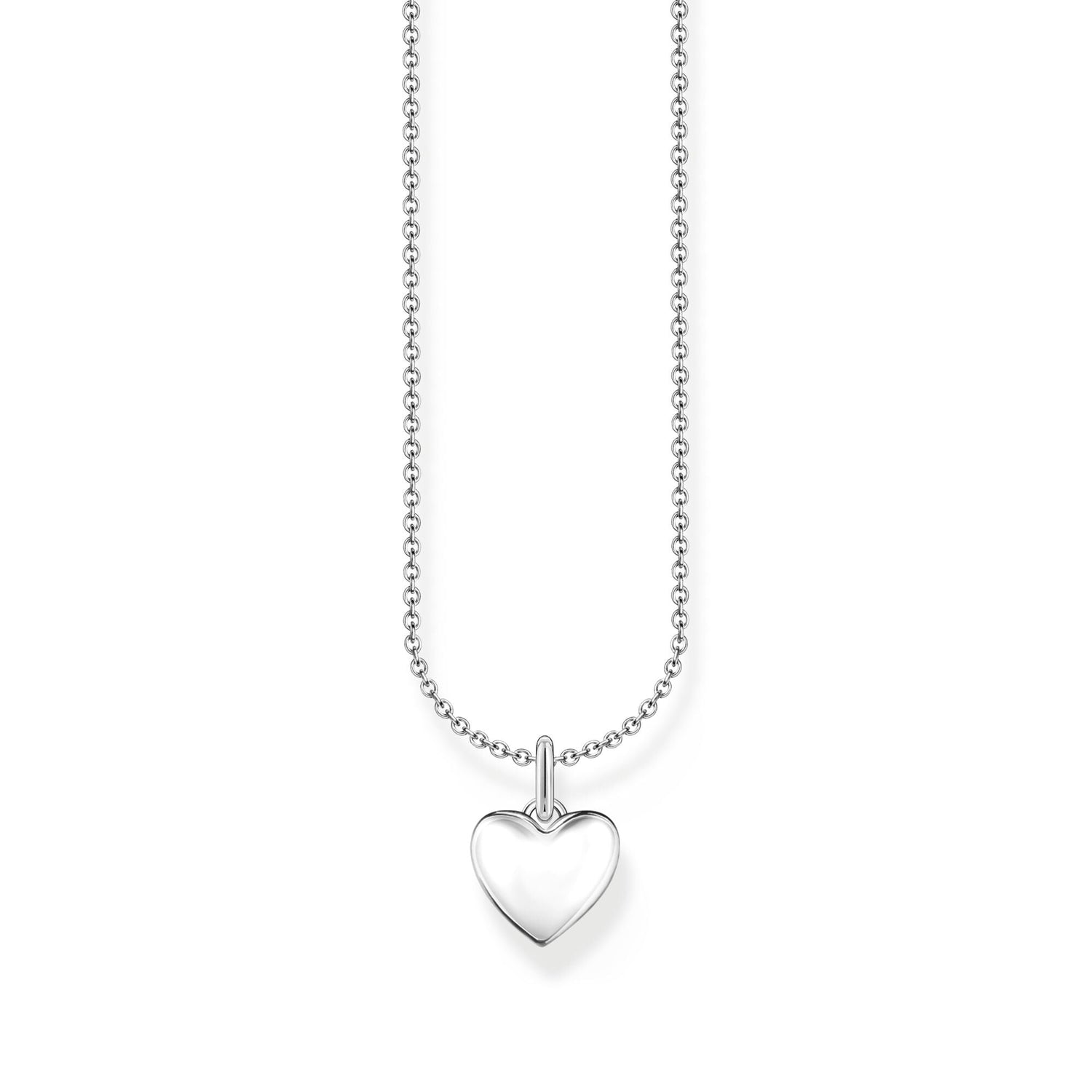THOMAS SABO Necklace with heart pendant - silver