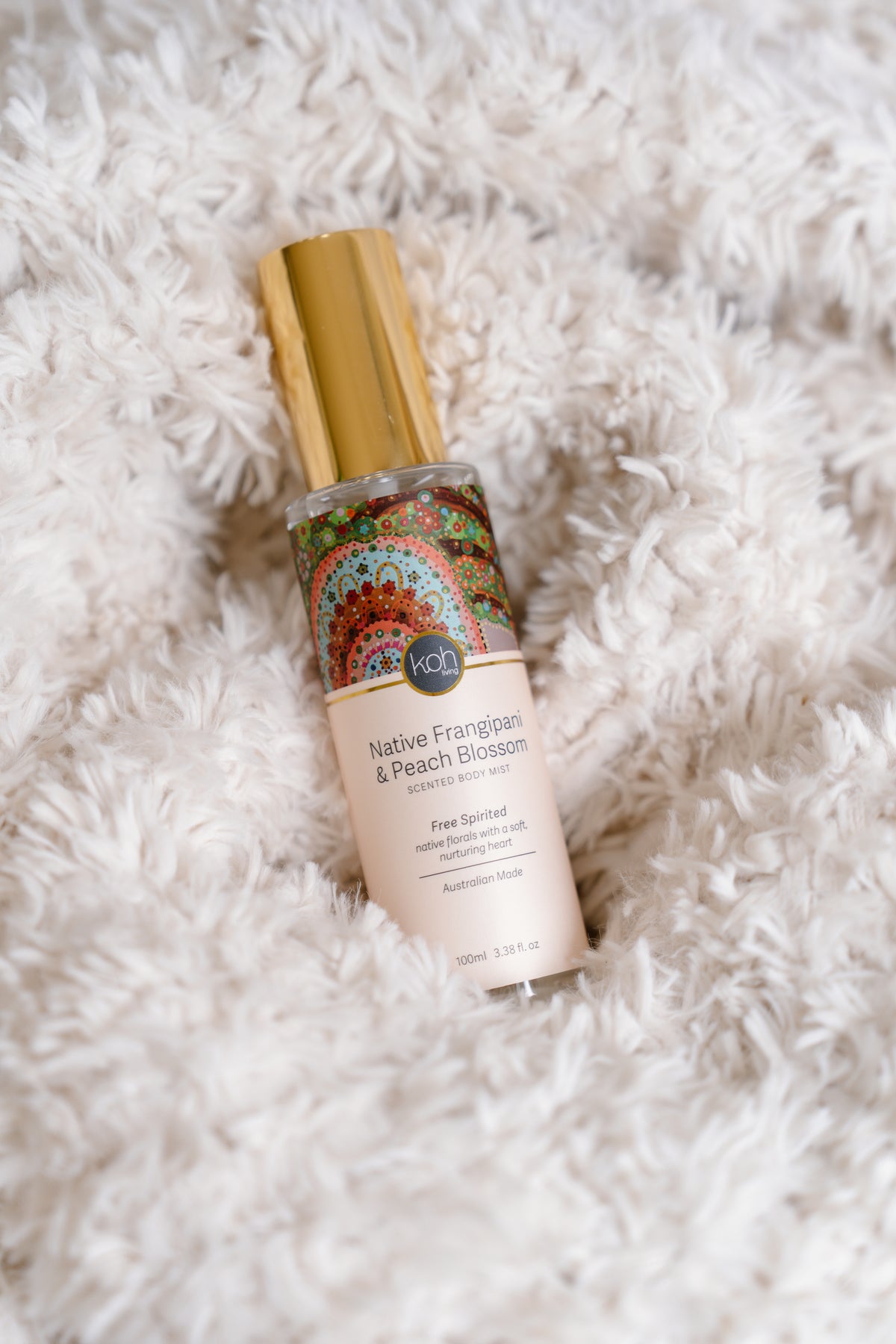 Aboriginal Native Frangipani & Peach Blossom Body Mist Koh Living