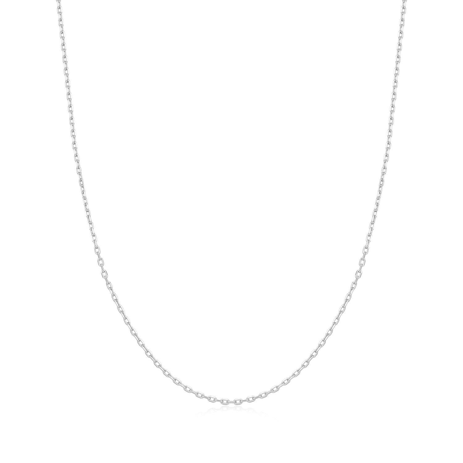 Ania Haie Silver Mini Link Charm Chain Necklace