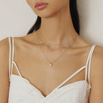 Ania Haie Pearl Drop Pendant Necklace Silver