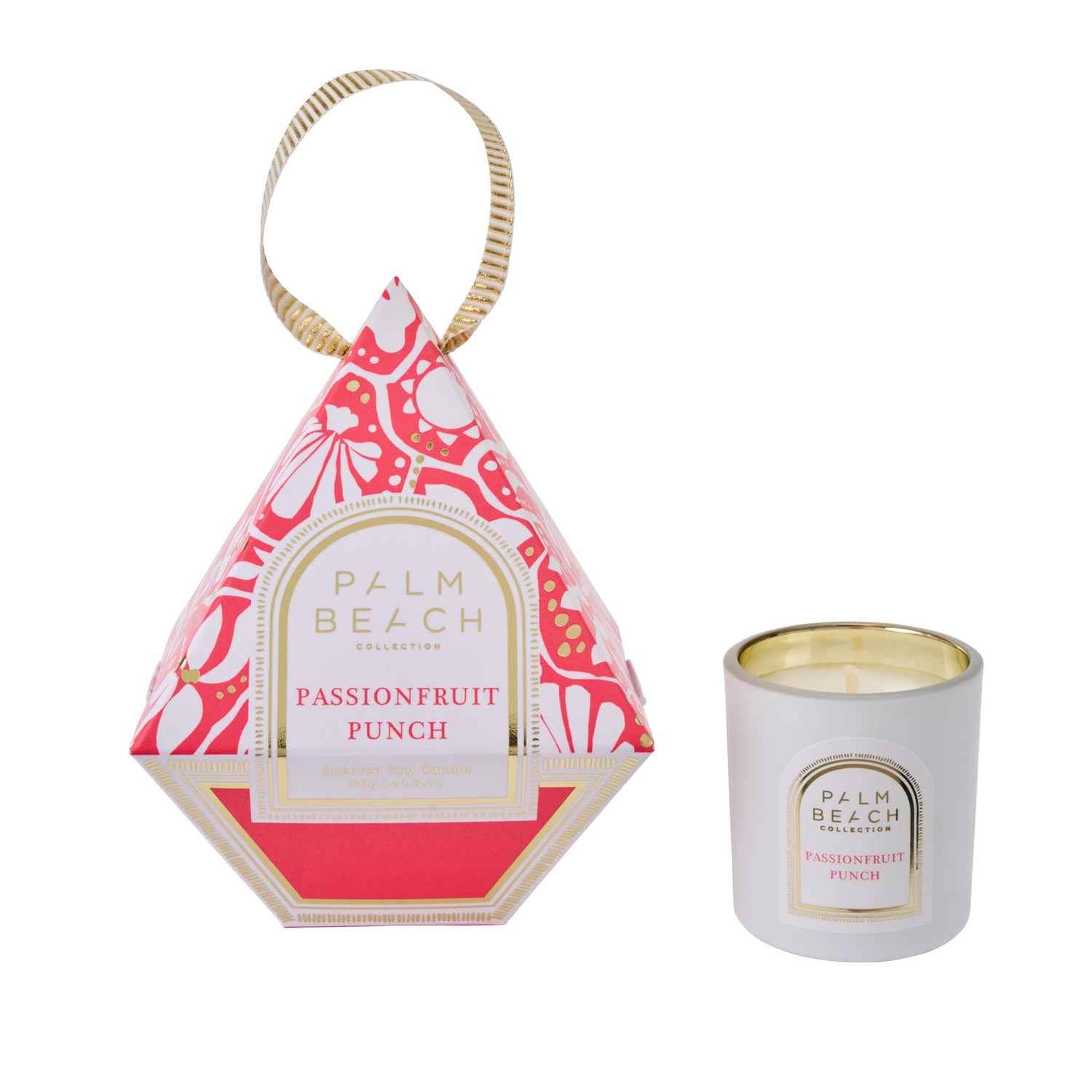 Hanging Bauble Mini Candle 50 g Passionfruit Punch