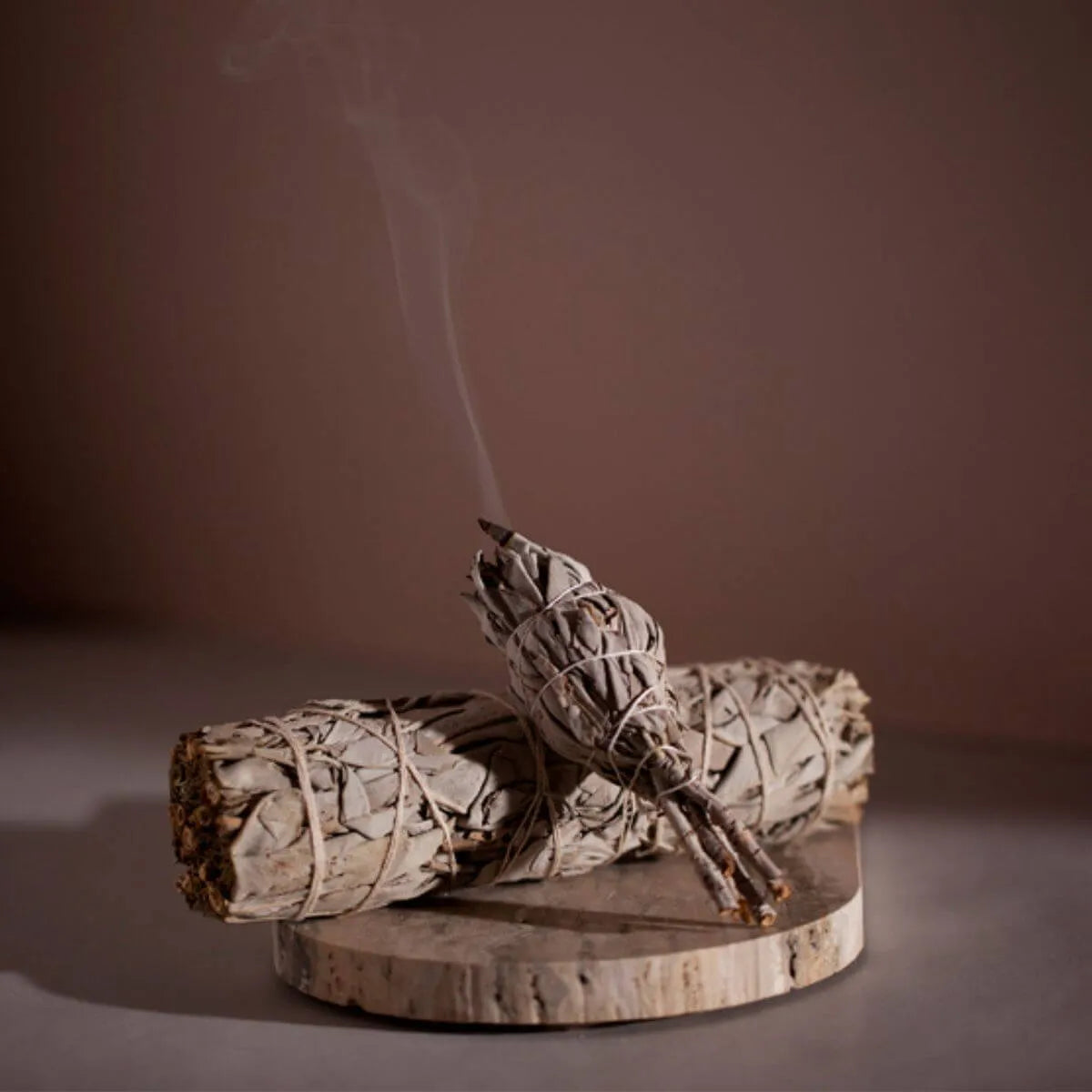 White Sage Smudge Stick Small 8cm Sage Pure