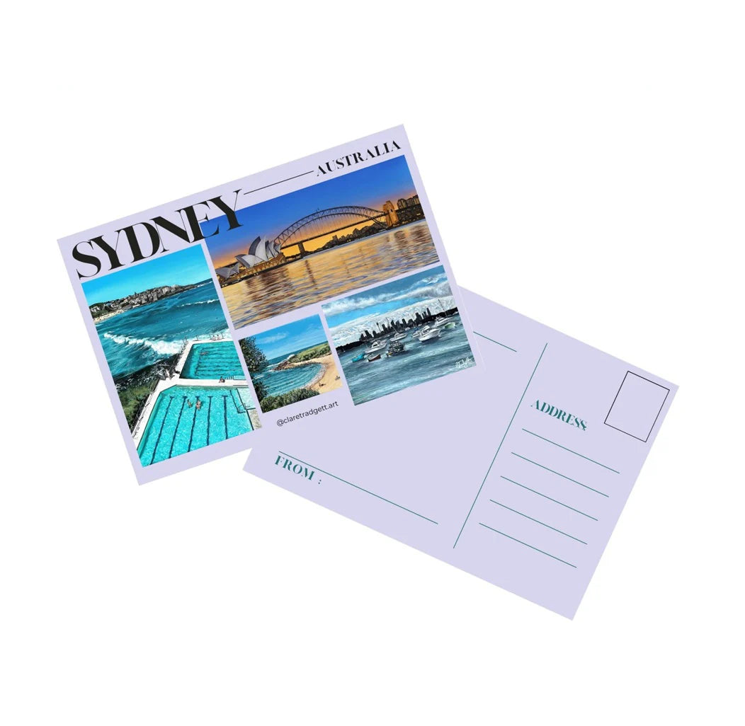 Sydney Postcard - Clare Tradgett