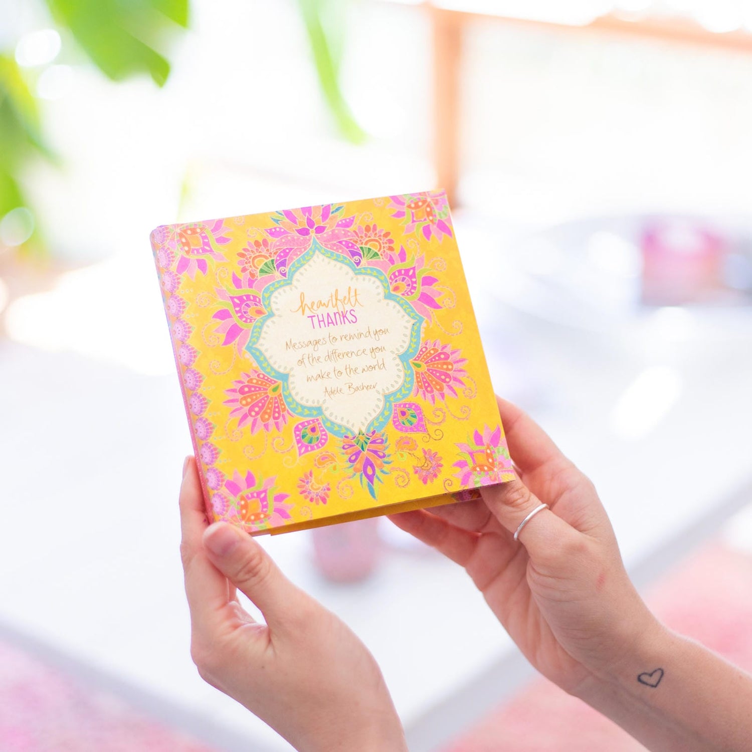 Heartfelt Thanks Quote Book