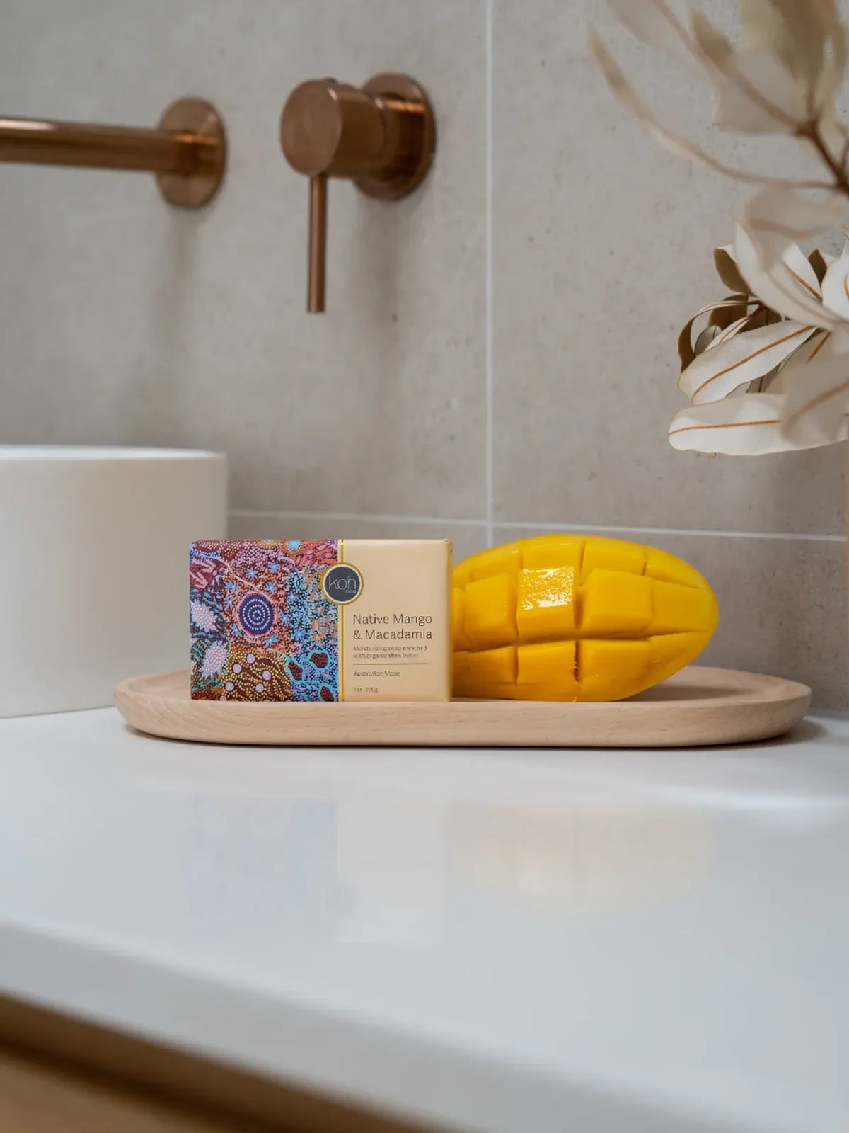 Aboriginal Native Mango & Macadamia Soap