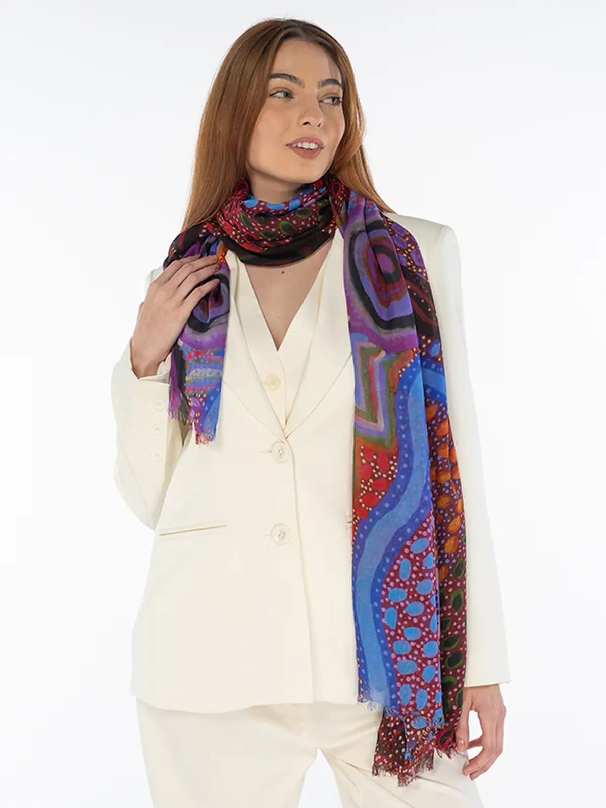 Aboriginal Our Country Rectangle Scarf