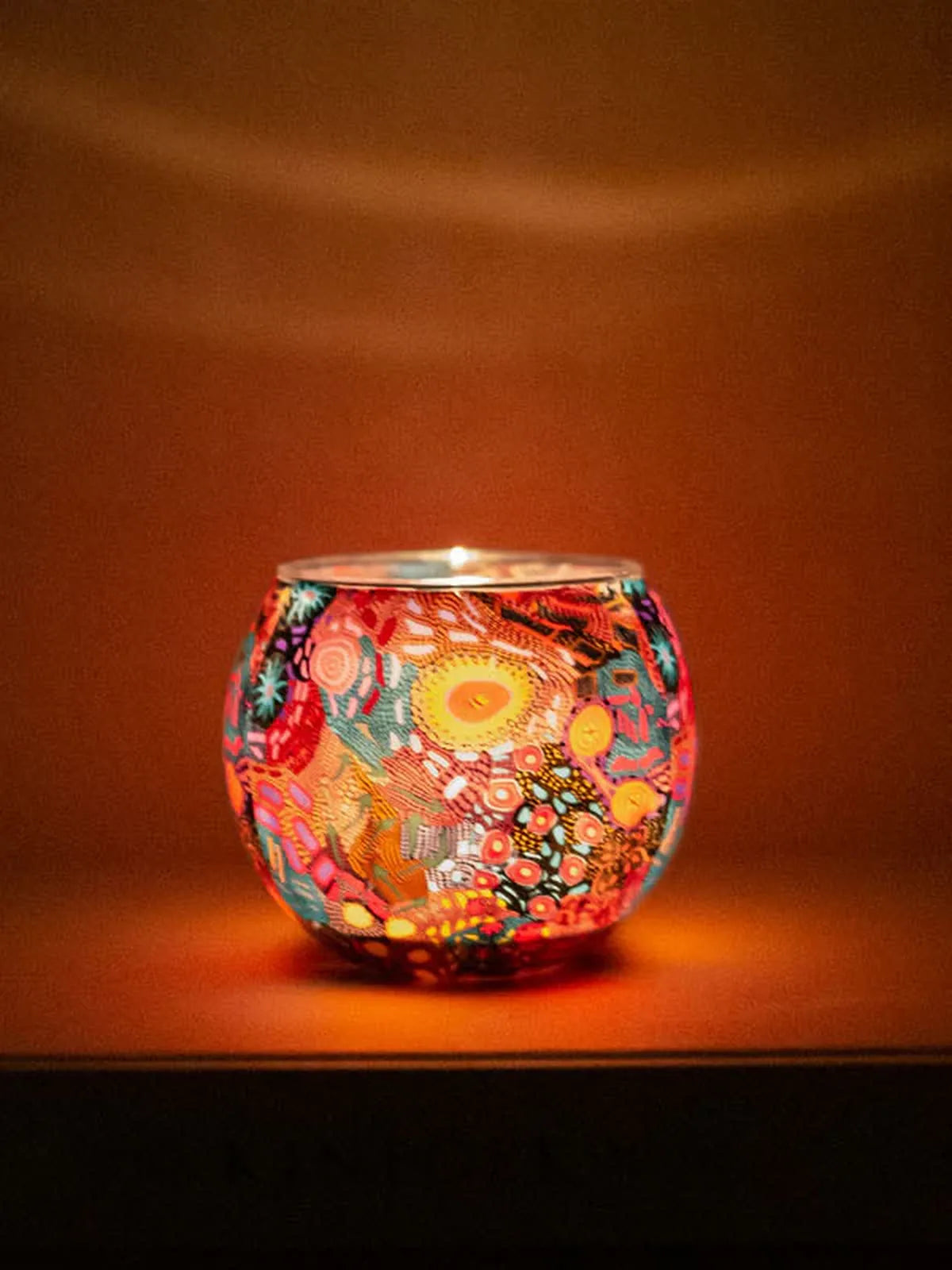 Aboriginal Women's Dreaming Illuminating Candle