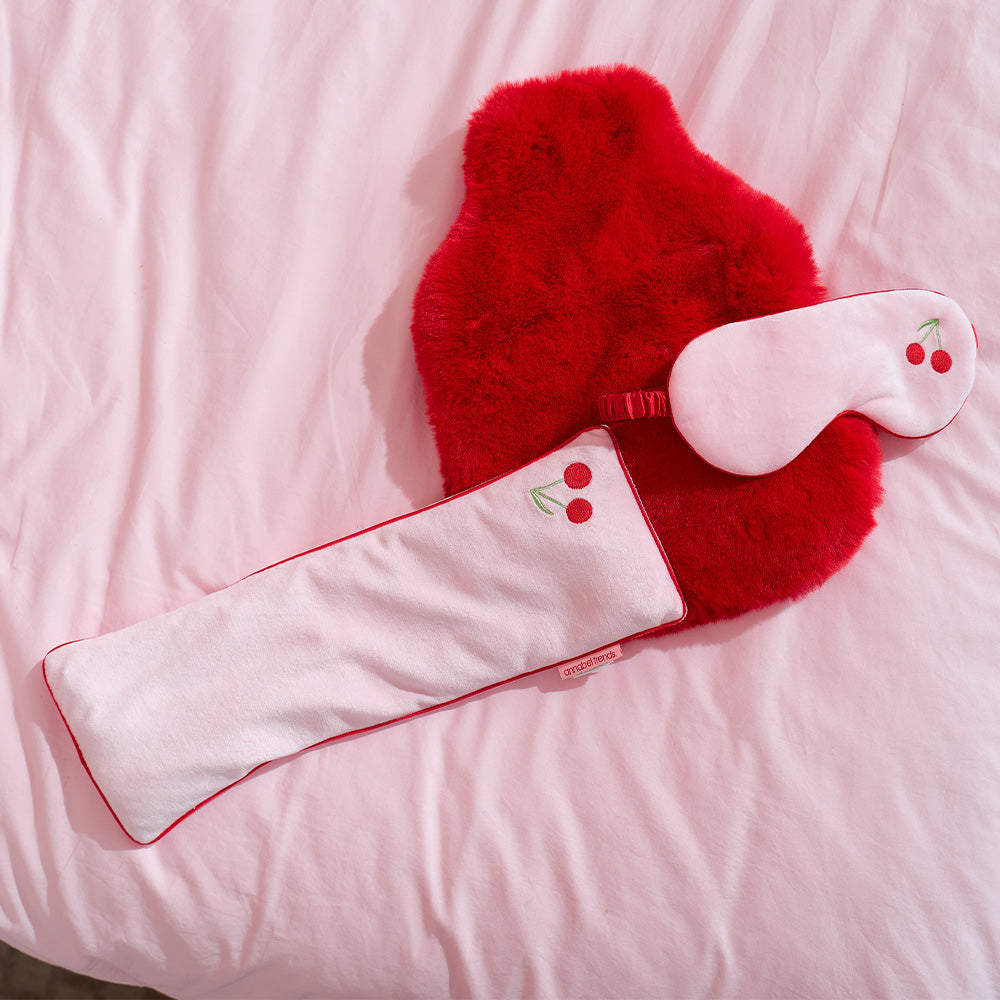 Eye Mask Cosy Luxe - Cherry Velvet