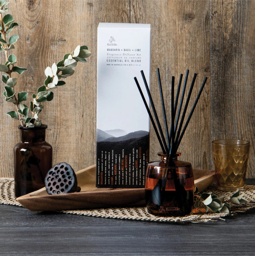 Mandarin, Basil & Lime Fragrance Diffuser | Urban Rituelle