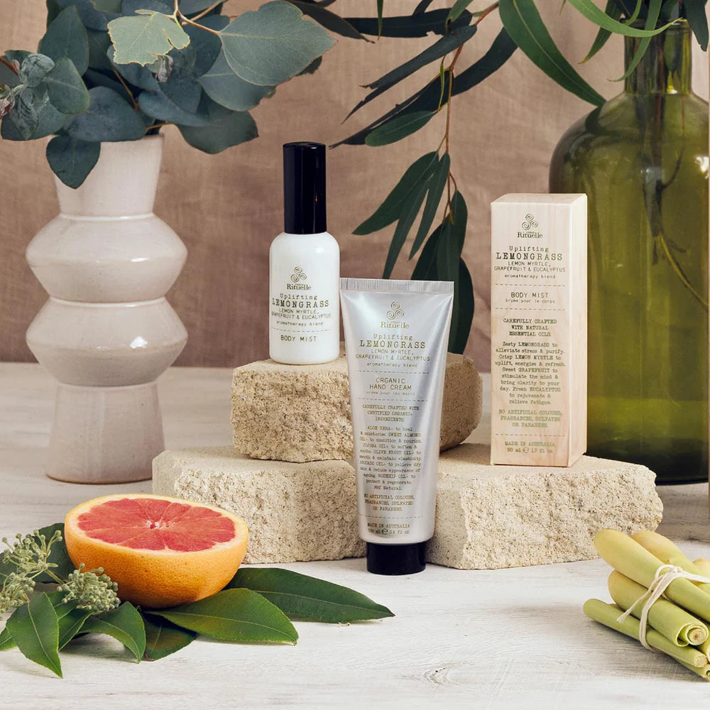 Lemongrass, Lemon Myrtle, Grapefruit & Eucalyptus Hand Cream l Urban Rituelle