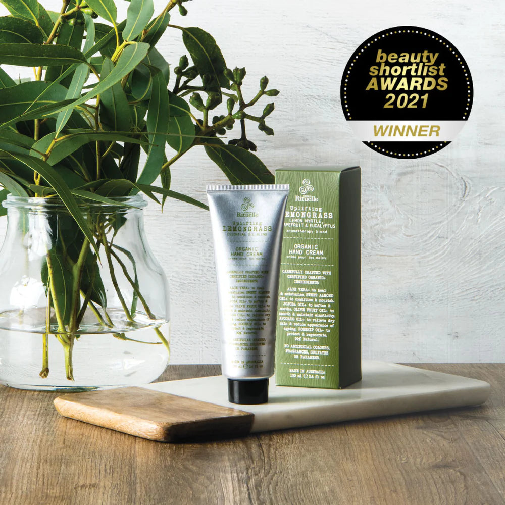 Lemongrass, Lemon Myrtle, Grapefruit & Eucalyptus Hand Cream l Urban Rituelle