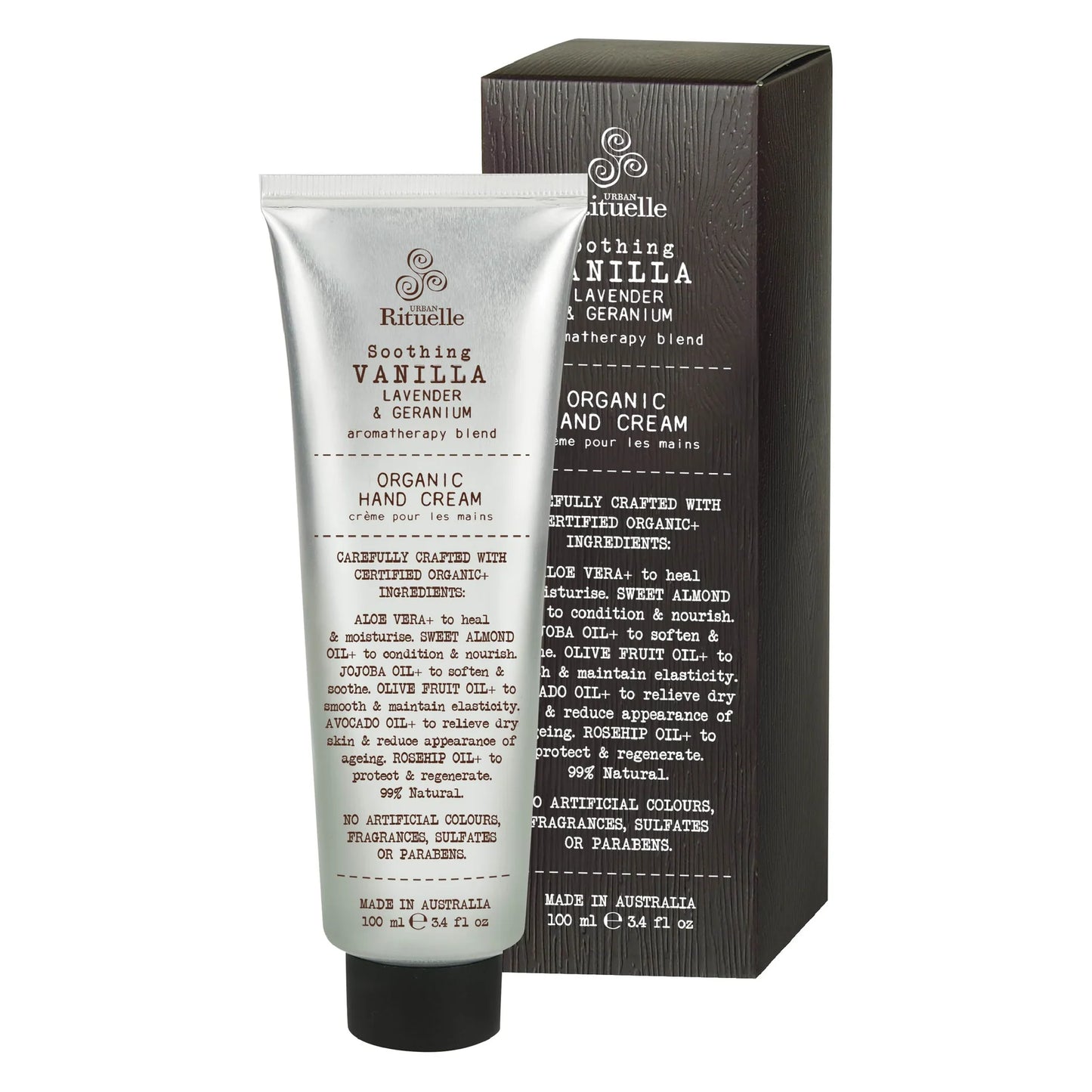 Vanilla, Lavender & Geranium Hand Cream l Urban Rituelle
