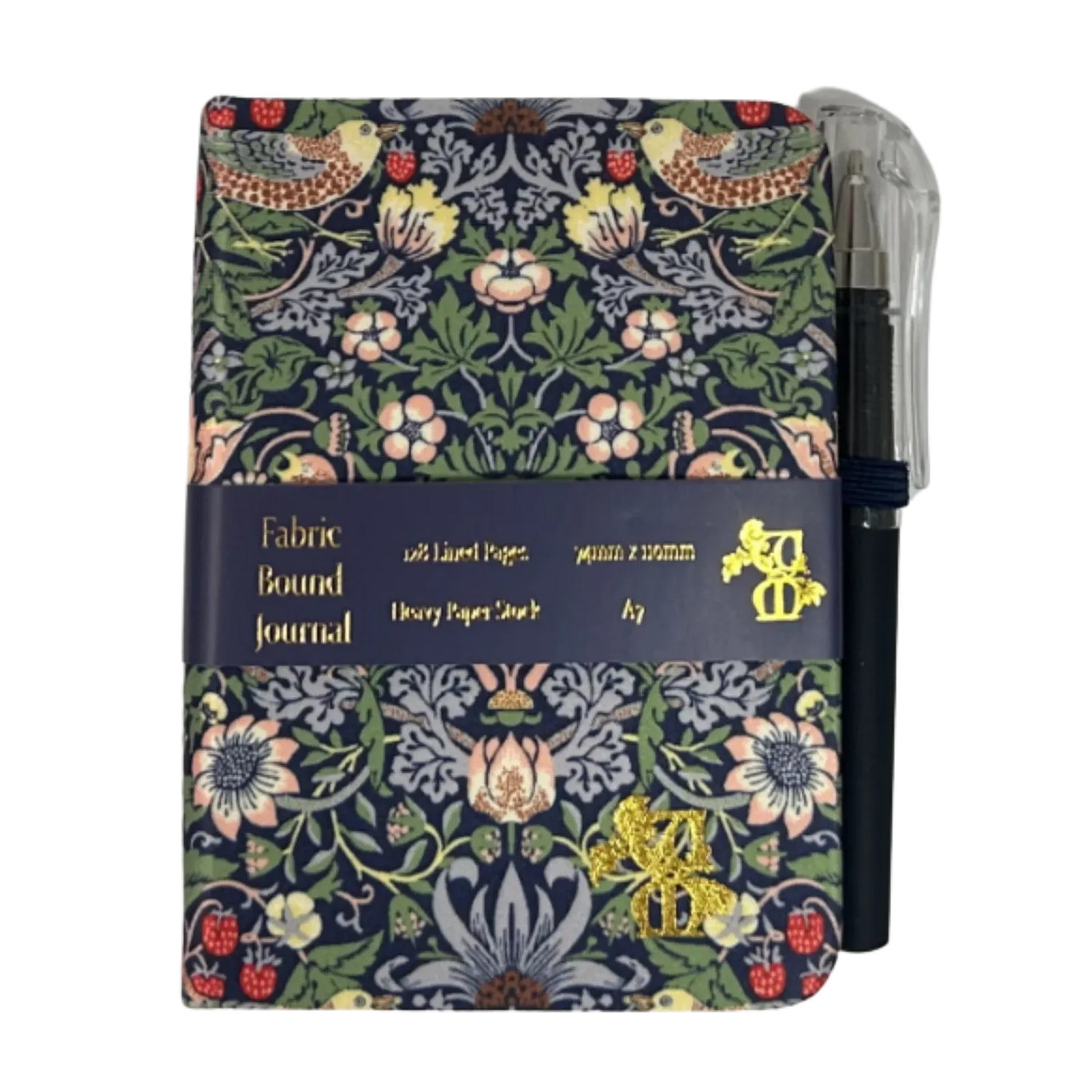 Journal - A7 Strawberry Thief w/ Pen