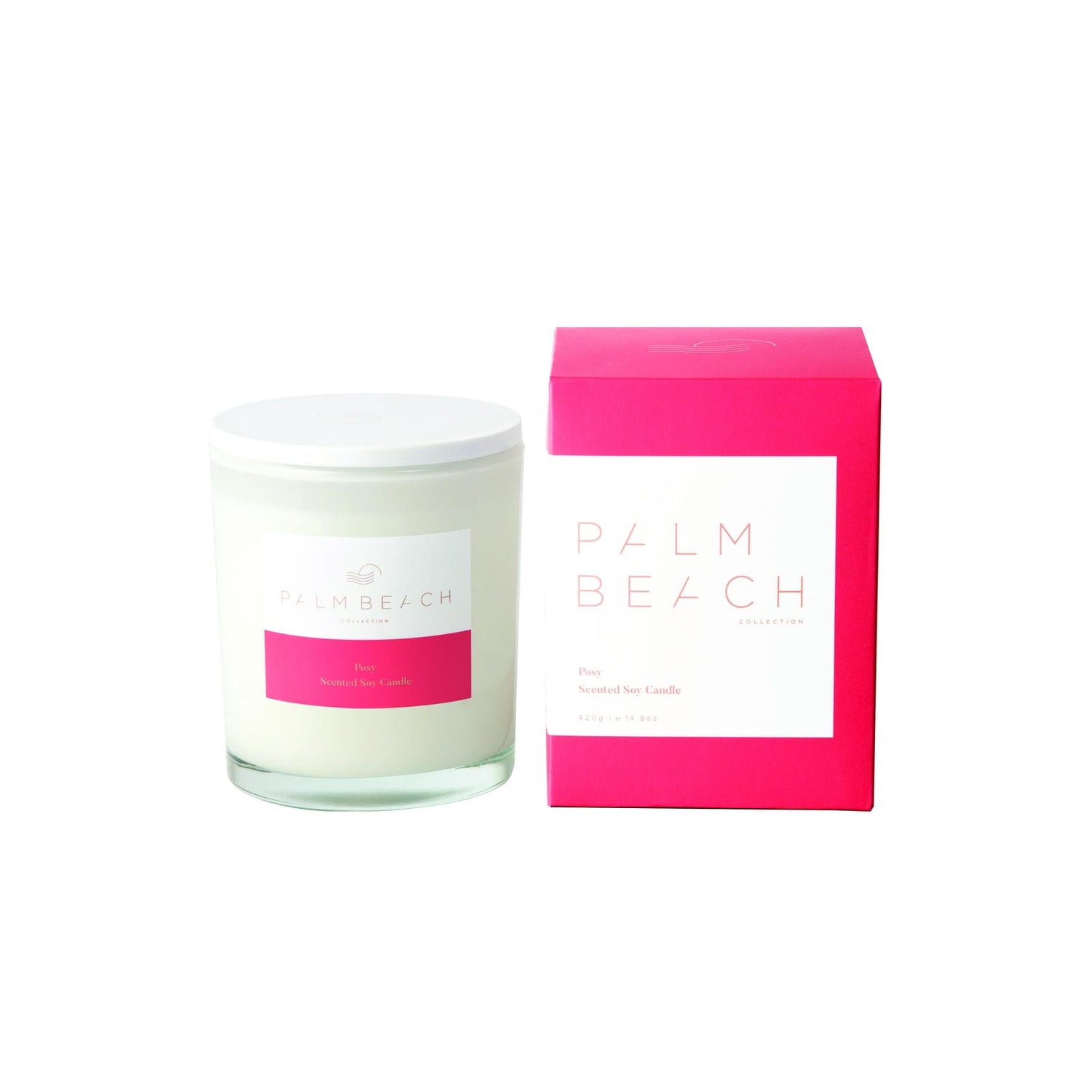 Palm Beach Candle Posy 420G Standard Candle
