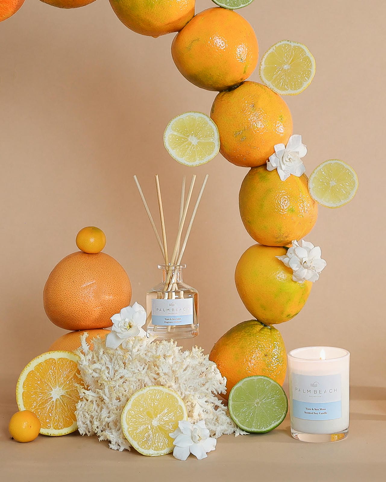 Palm Beach Yuzu & Sea Moss 90G Mini Candle