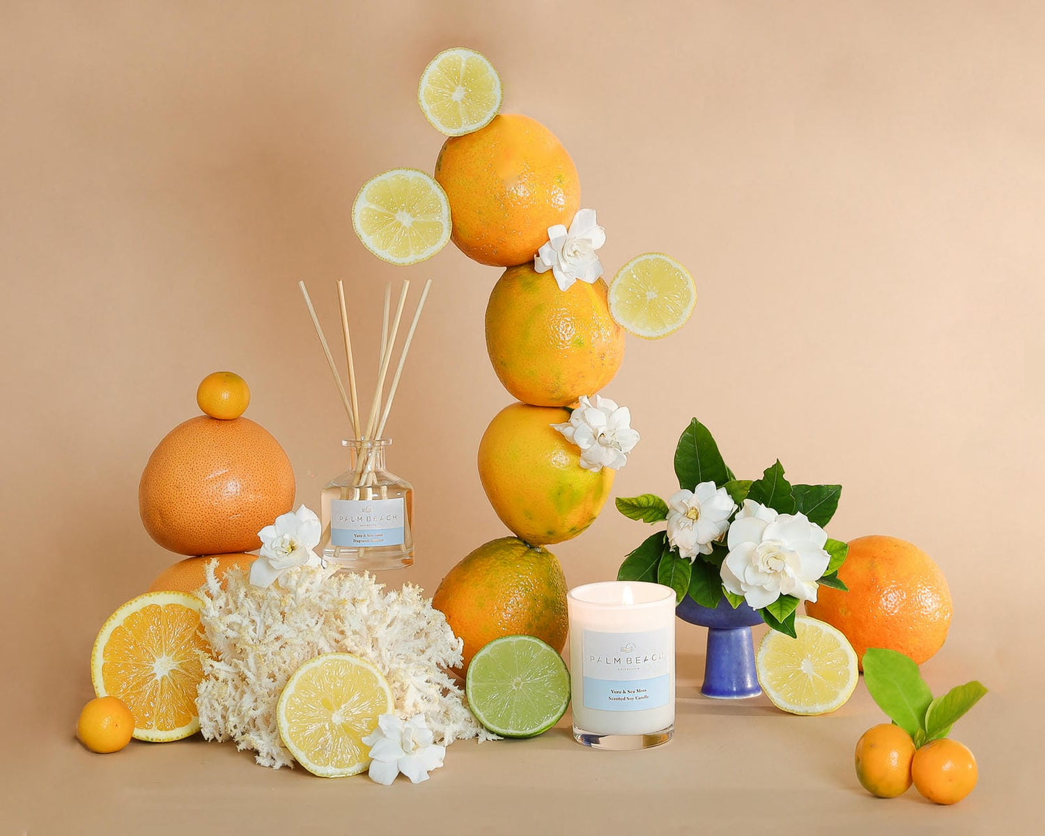 Palm Beach Yuzu & Sea Moss 90G Mini Candle