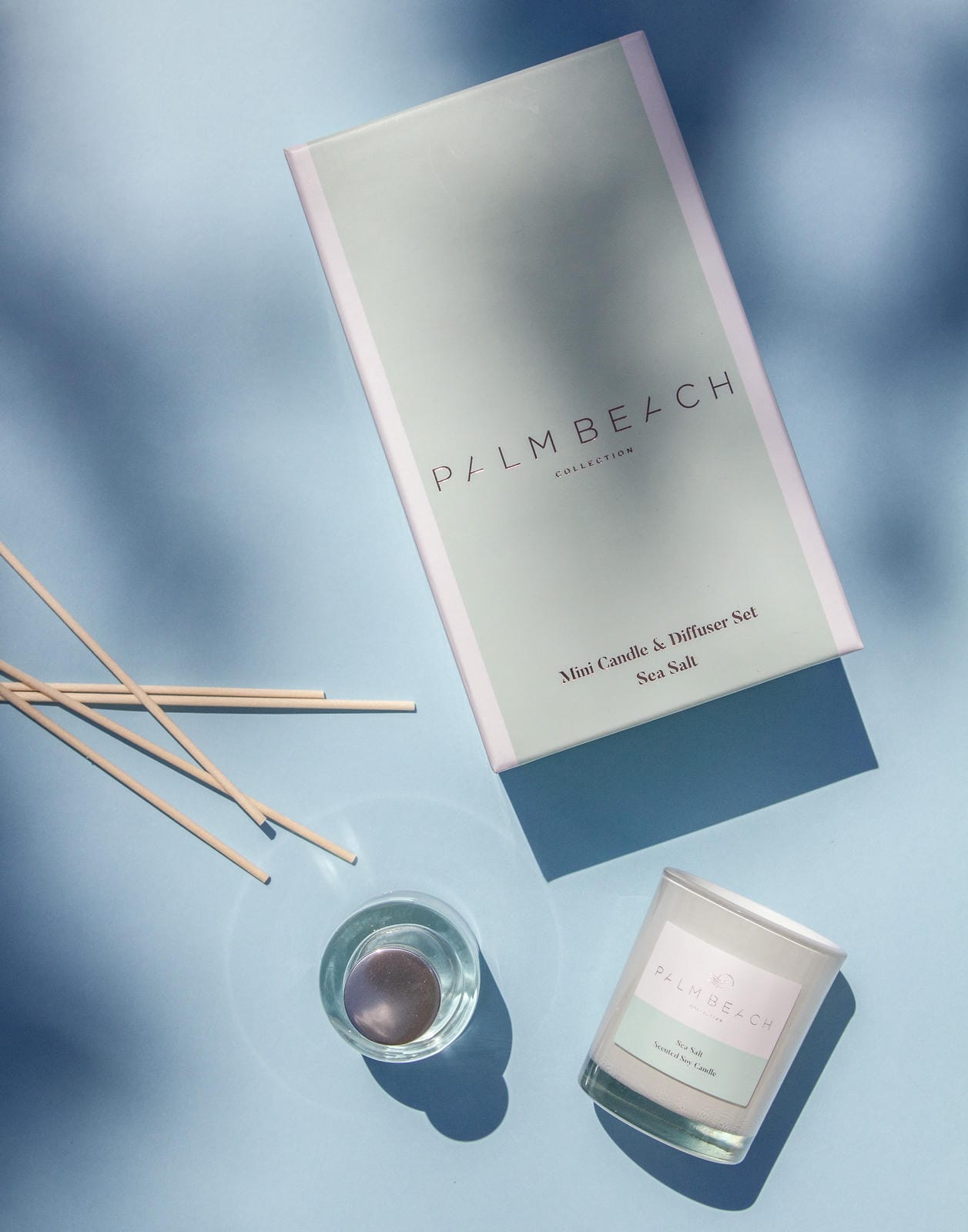 Palm Beach Mini Candle & Diffuser - Sea Salt