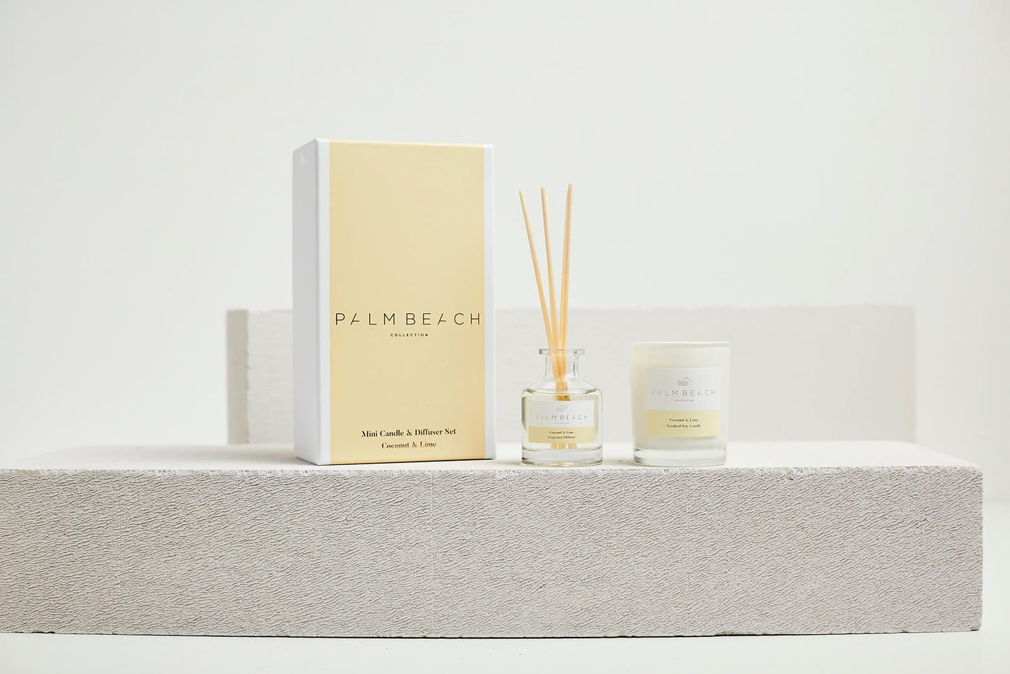 Palm Beach Mini Candle & Diffuser - Coconut & Lime