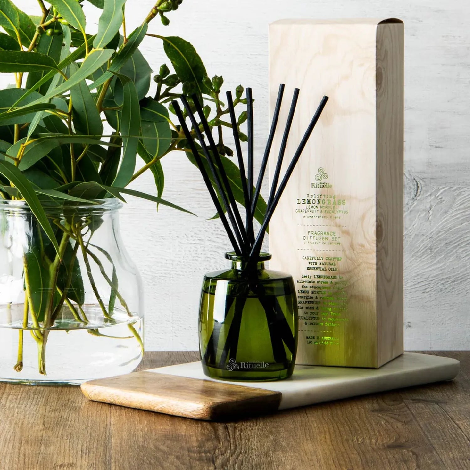 Lemongrass, Lemon Myrtle, Grapefruit & Eucalyptus Diffuser l Urban Rituelle