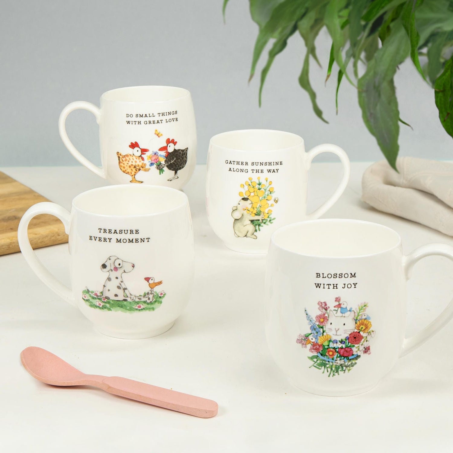 Twigseeds Fine Bone China Cup-Sunshine