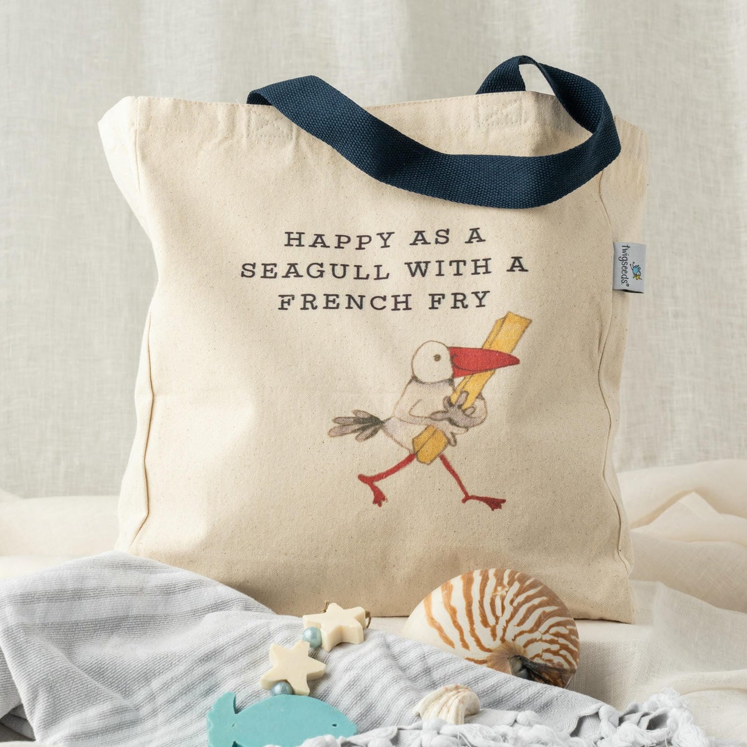 Twigseeds Large Tote Bag-French Fry