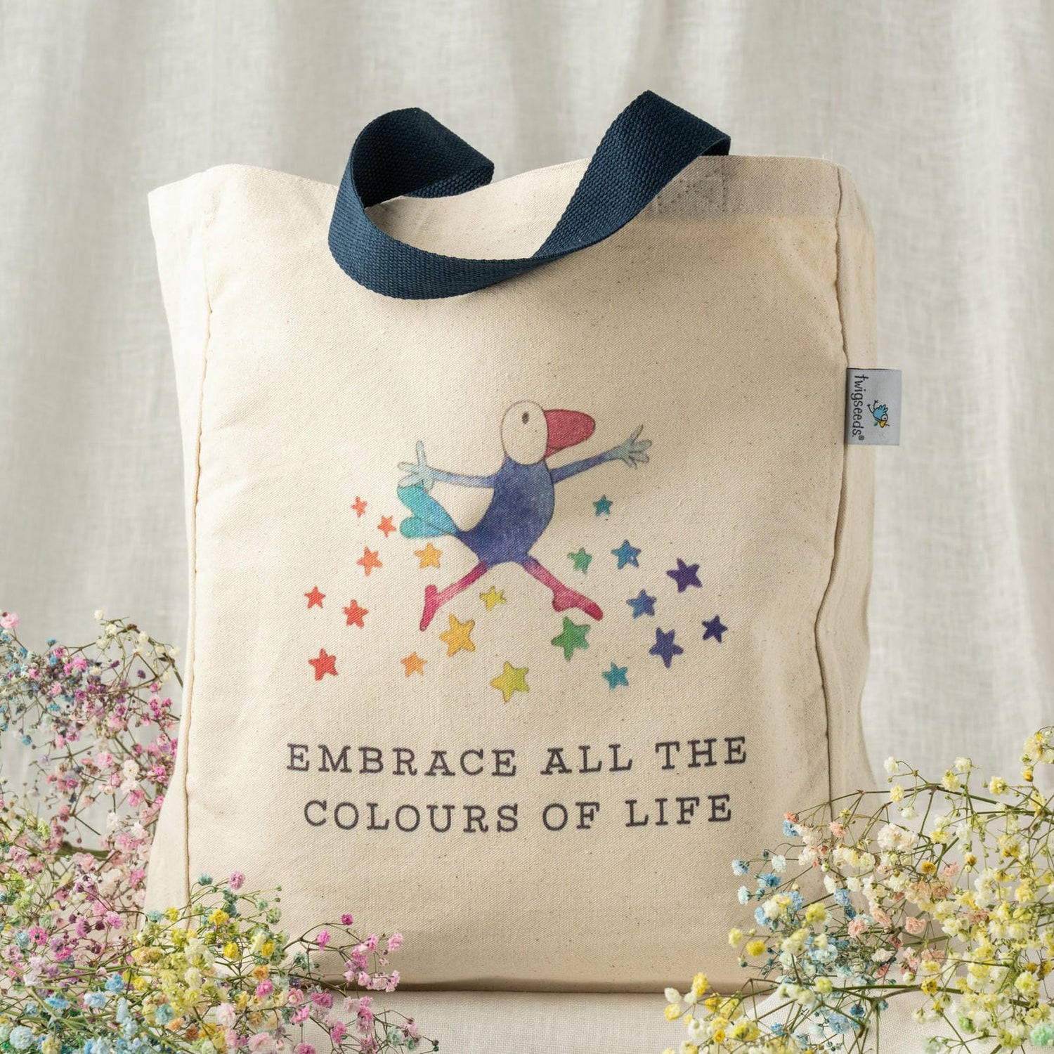 Twigseeds Large Tote Bag-Embrace