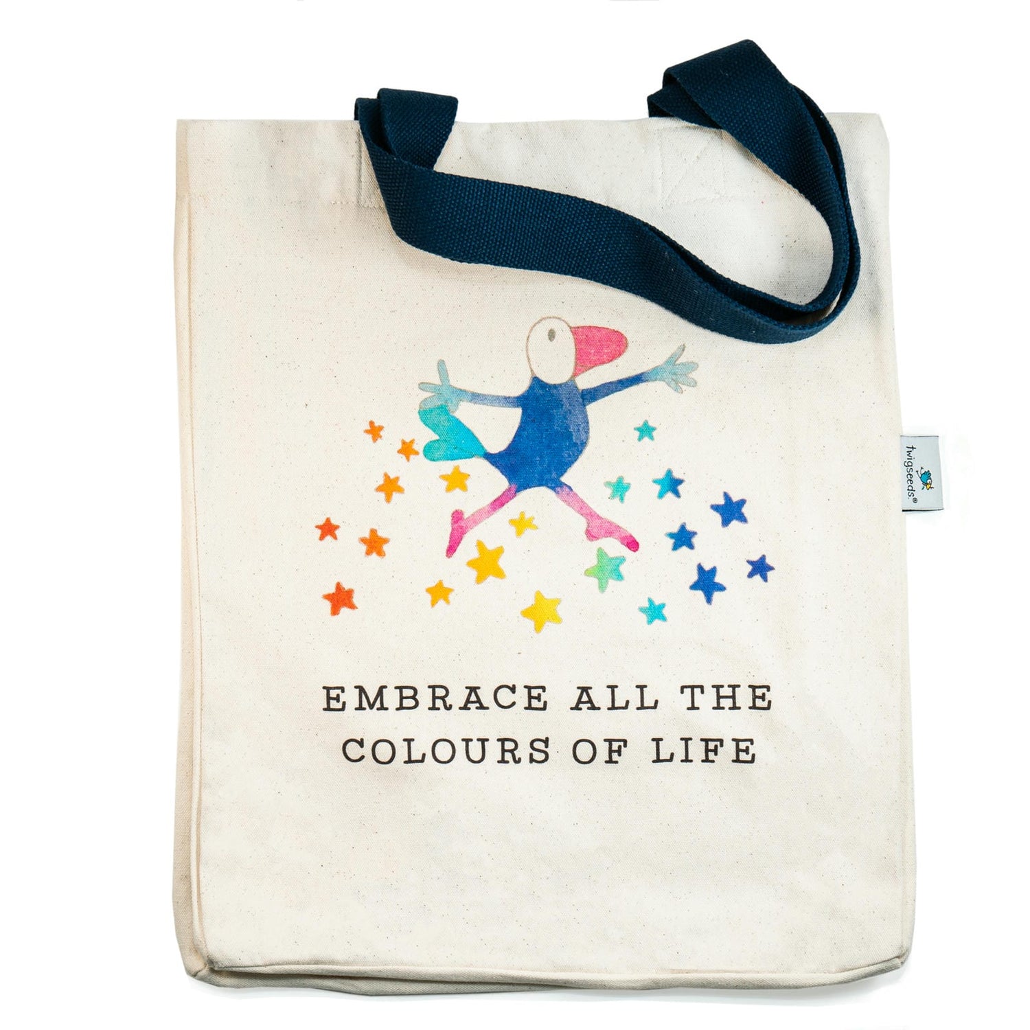 Twigseeds Large Tote Bag-Embrace