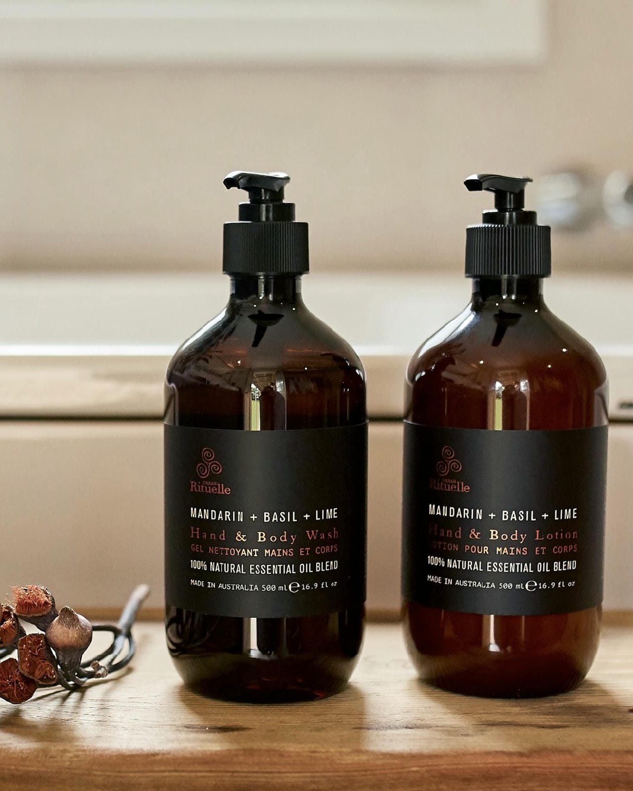 Mandarin, Basil & Lime Hand & Body Lotion | Urban Rituelle
