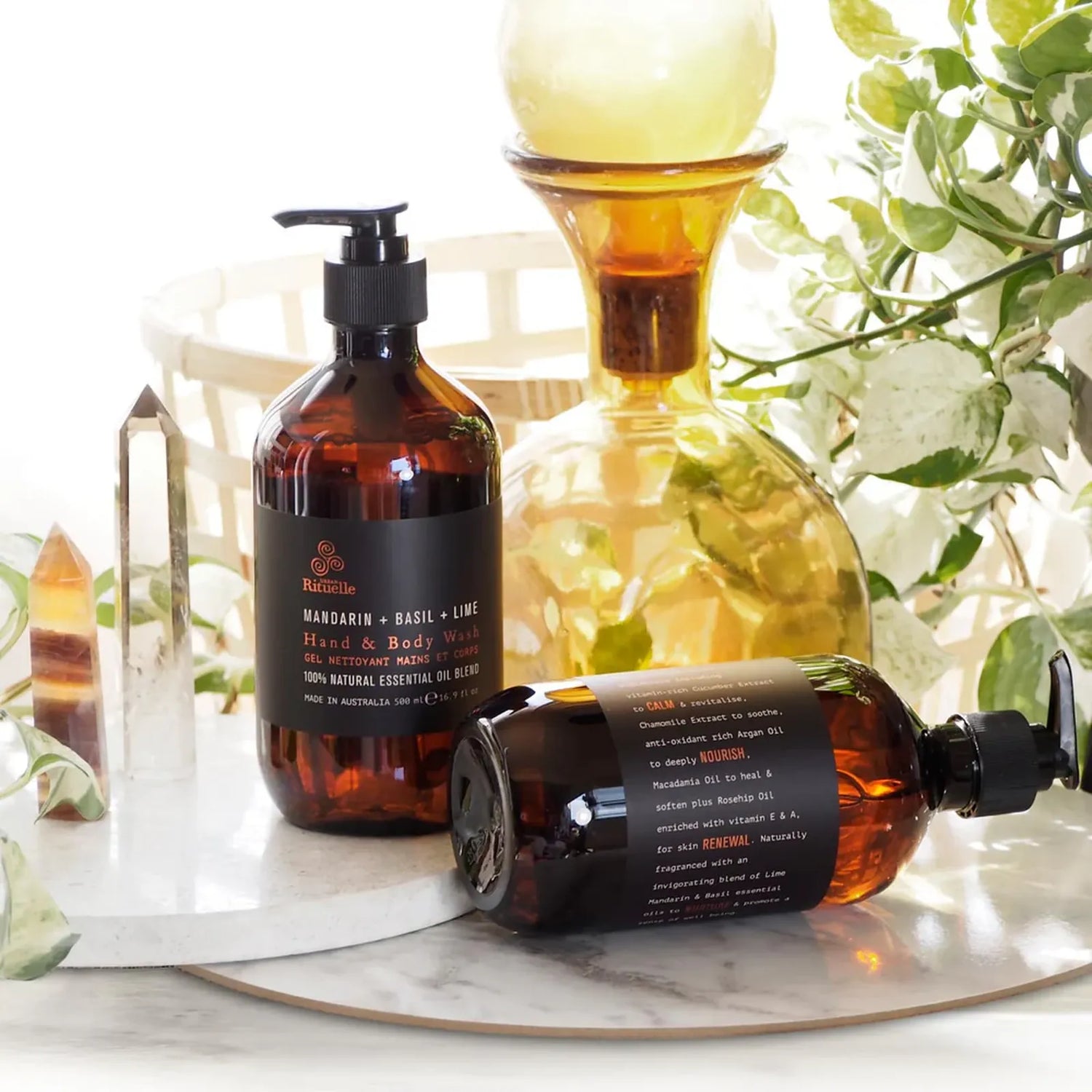 Mandarin, Basil & Lime Hand & Body Wash | Urban Rituelle