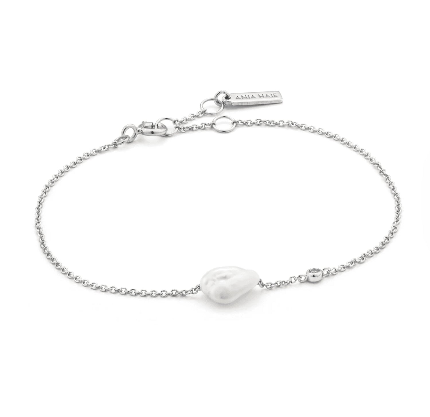 Ania Haie Pearl of Wisdom Bracelet Silver