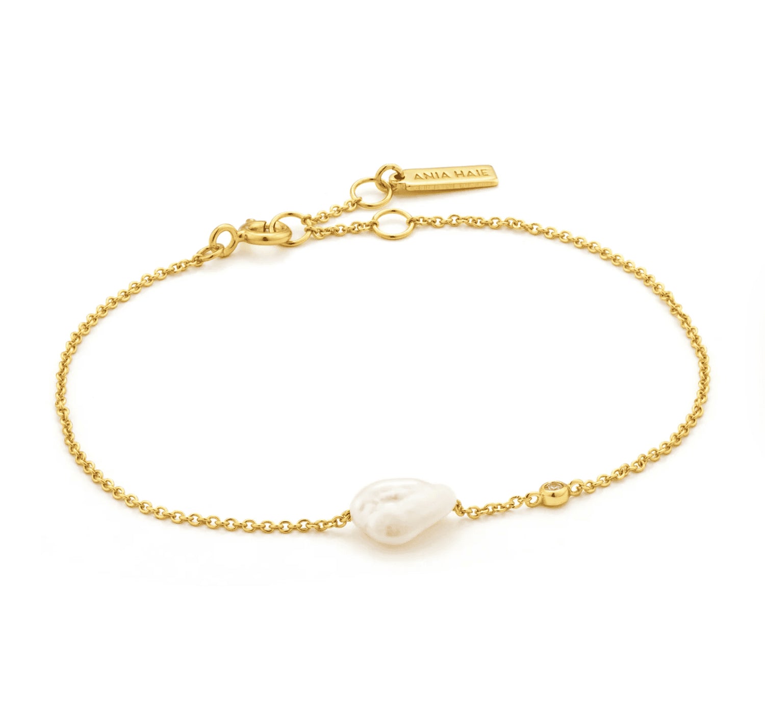 Ania Haie Pearl of Wisdom Bracelet Gold